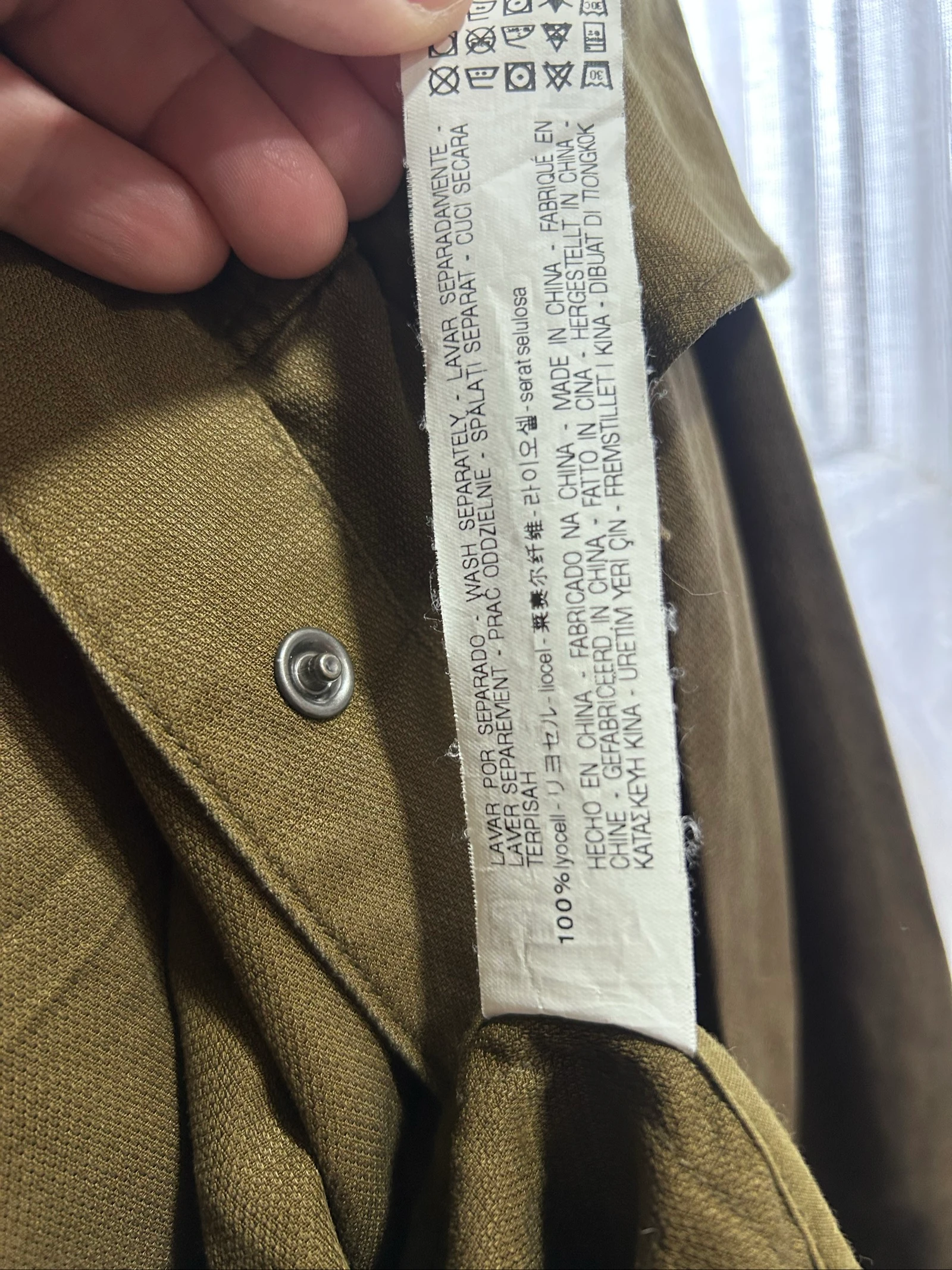 Sobre camisa Zara S – photo 5